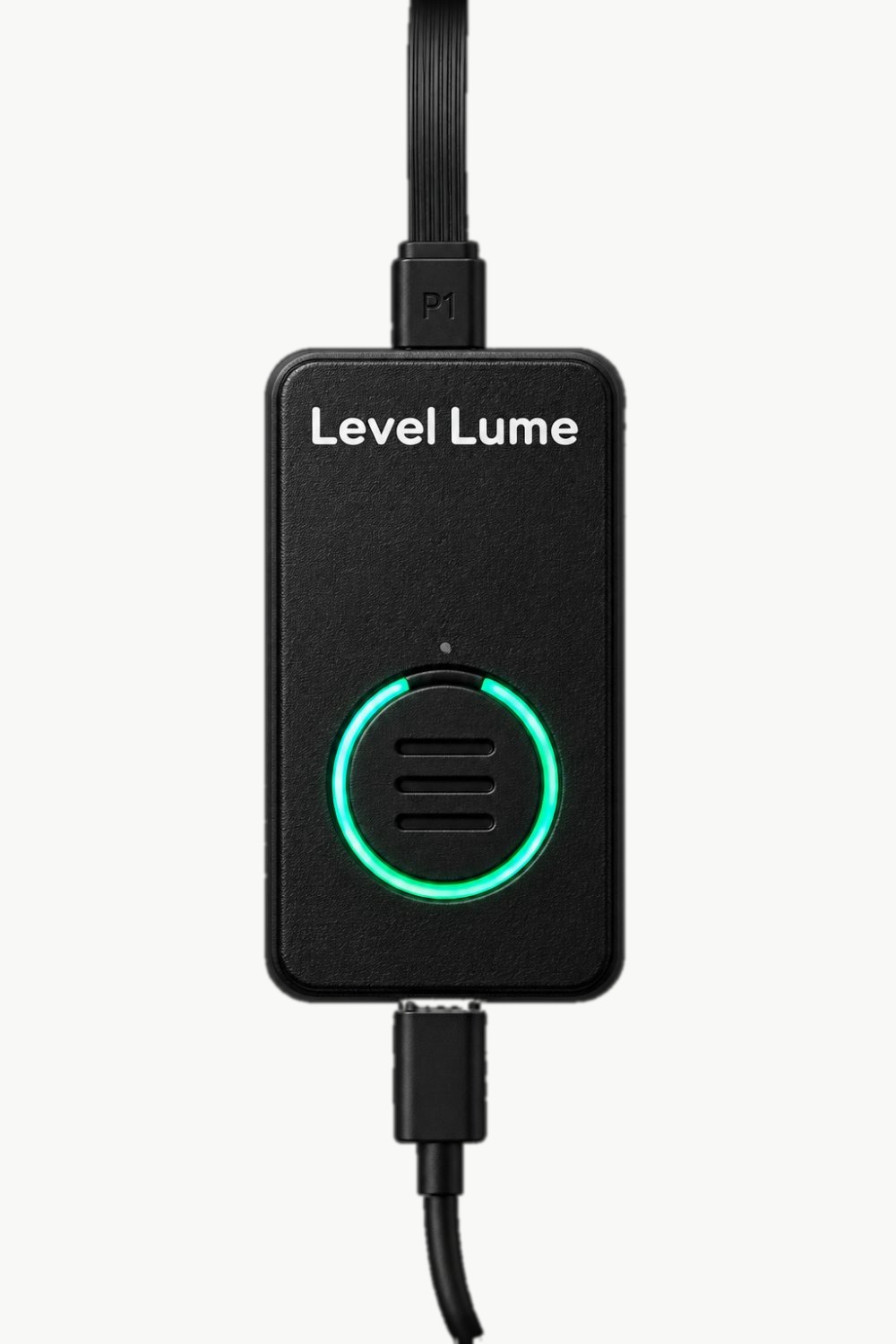 Level Lume P1 dongle with green status ring